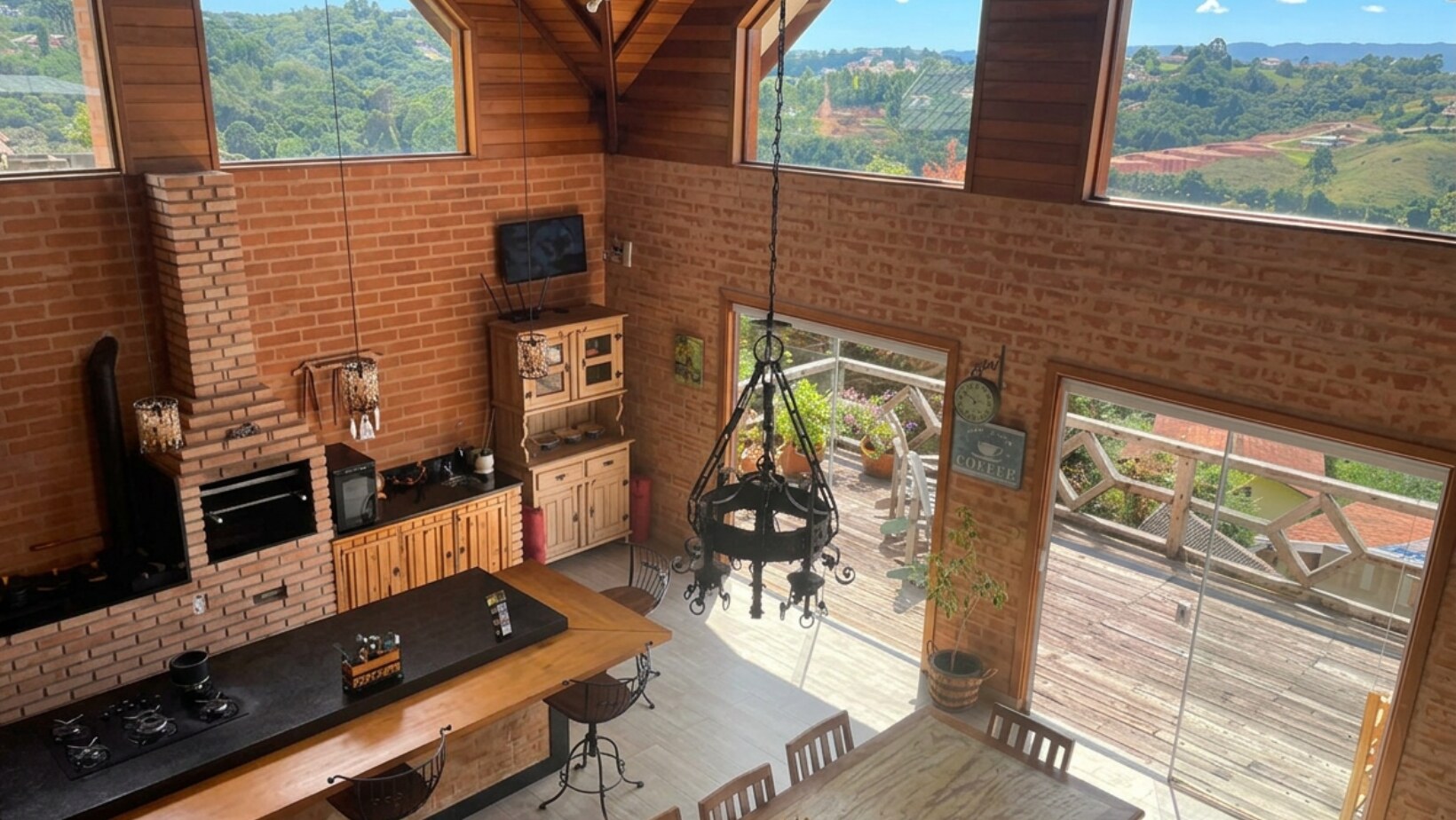 Living com vista